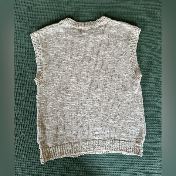 TWOTHIRDS Abang Cotton Sleeveless Knit Top - Ecru - Picture 5 of 16